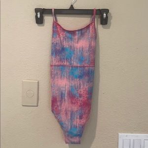 Ivivva swim bathing suit girls reversible sz 10